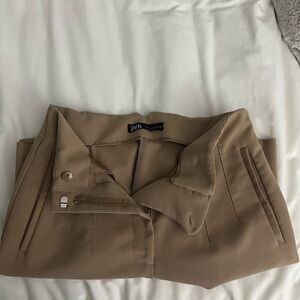 Zara Womens Tan Pants